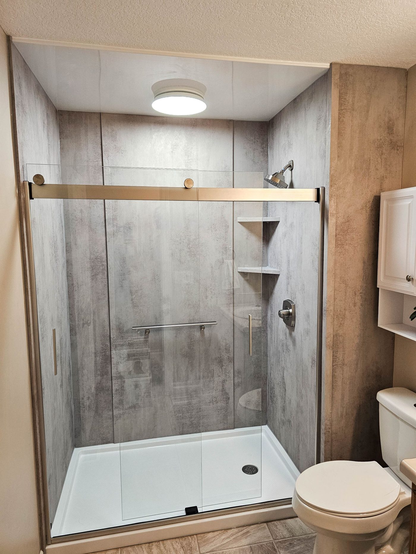 Shower remodel install