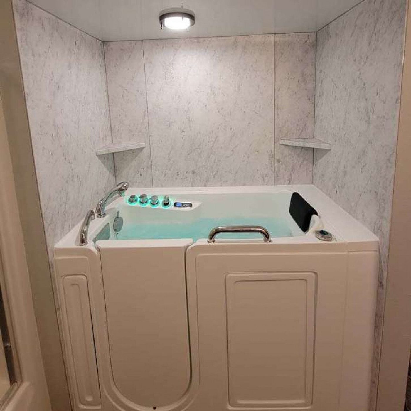 Walk-in tub install